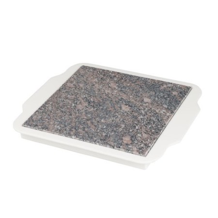 HASTINGS HOME Hastings Home Microwavable Warming Granite Plate 901876CAB